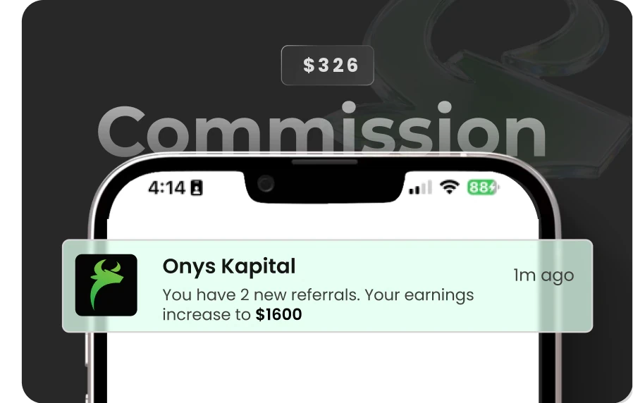 Onys Kapital partner commission notification