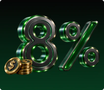 Up to 8% Partner Rewards